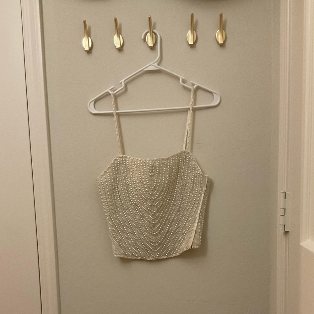 Rare Victoria’s Secret Cream Pearl Corset Brand New with tags